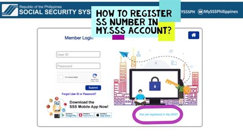 www.sss.gov.ph online|sss not yet registered online.